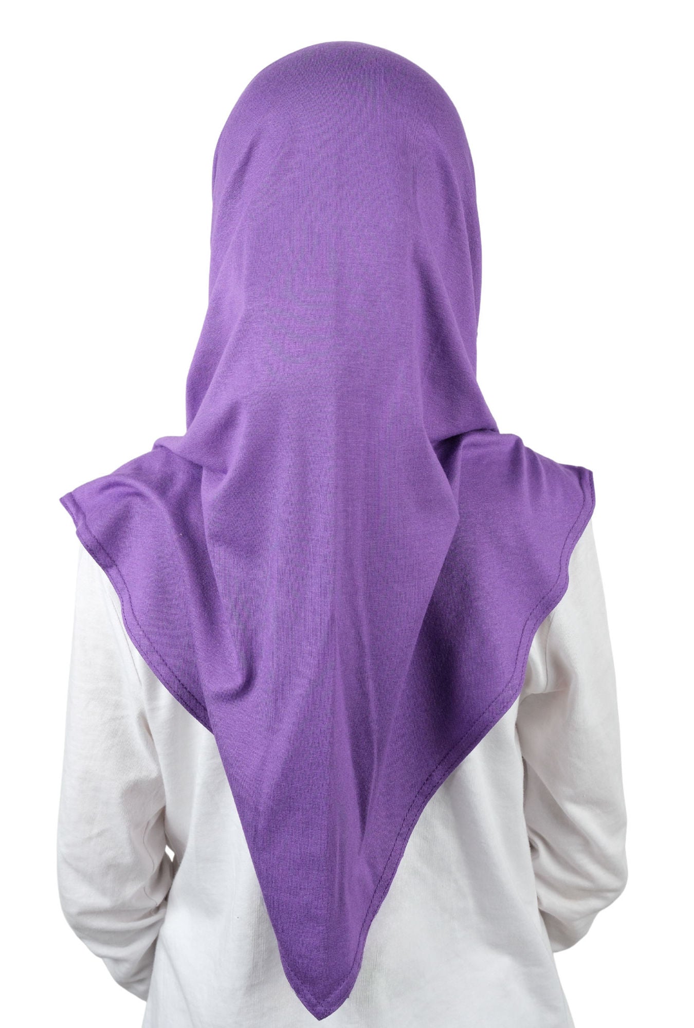 Easy to Wear Instant Hijab for Girls | Soft Viscose One-Piece Kids Headscarf for School, Prayer