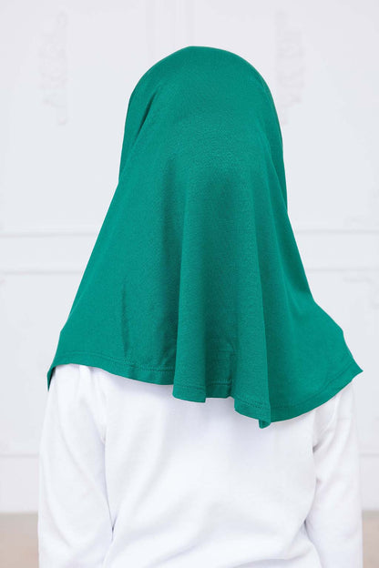 Ready to Wear Instant Hijab for Girls | Soft Viscose One-Piece Kids Headscarf for Daily Wear, Prayer & School