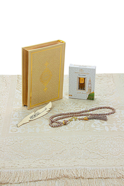 Arabic Language Holy Quran Set, Medina Script, Thermo Leather Cover, Muslim Gift, Ramadan Gift, Eid Islamic Gift, Black - ihvan