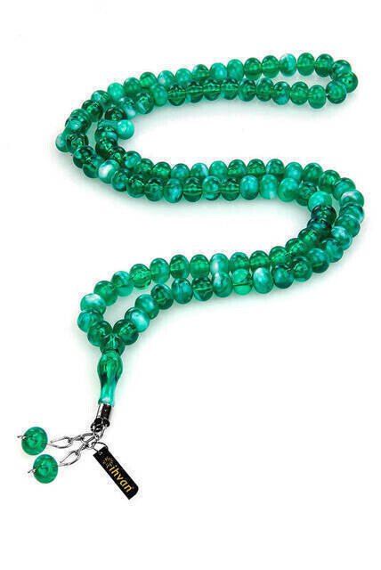 10-Piece Muslim Prayer Beads Set | 99-Bead Tasbih, Rosary & Misbaha with Traditional Design - Ihvan
