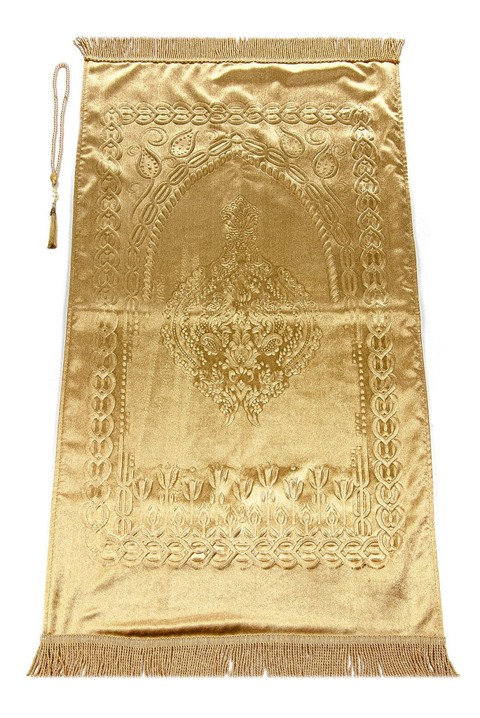 Silky Velvet Prayer Rug, Ramadan Eid Gifts, Carpet