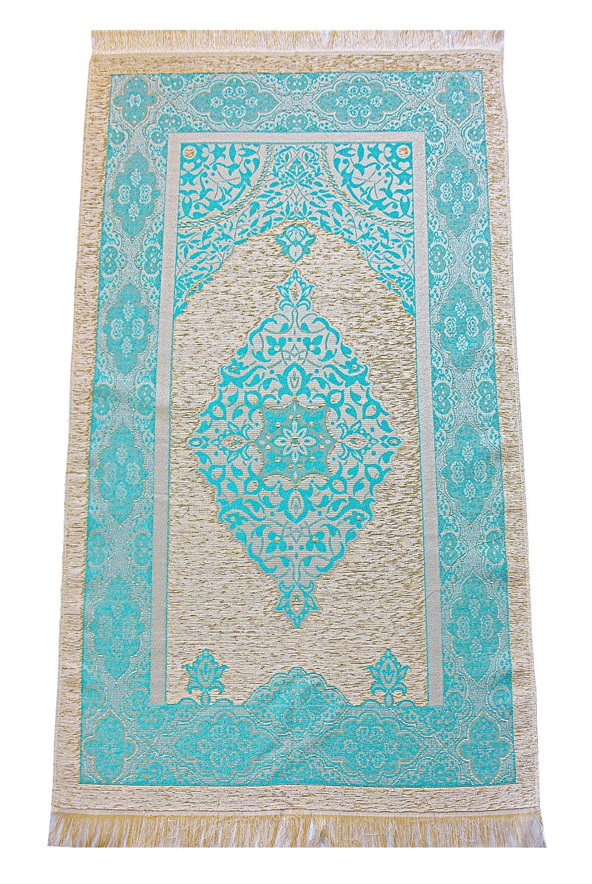 English Quran Gift Set with Prayer Rug, Rosary & Scent | Elegant Islamic Gift Box - Ihvan