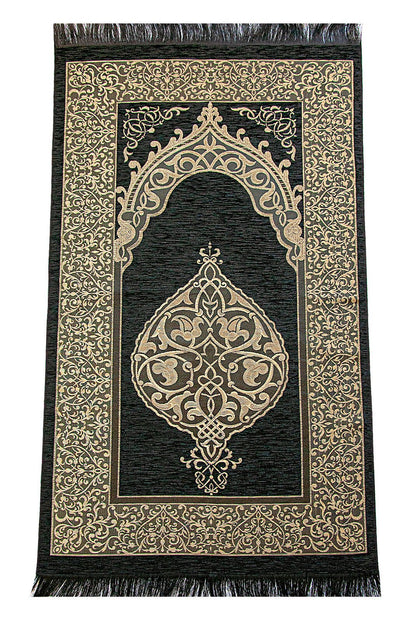 French Quran Gift Set with Prayer Rug, Rosary & Scent | Elegant Islamic Gift Box - Ihvan