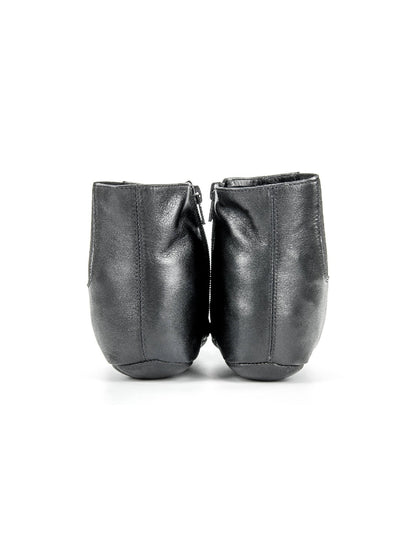 Black Leather Handmade Prayer Socks | Thermal Khuffain for Masah, Ablution & Mosque Use - Ihvan