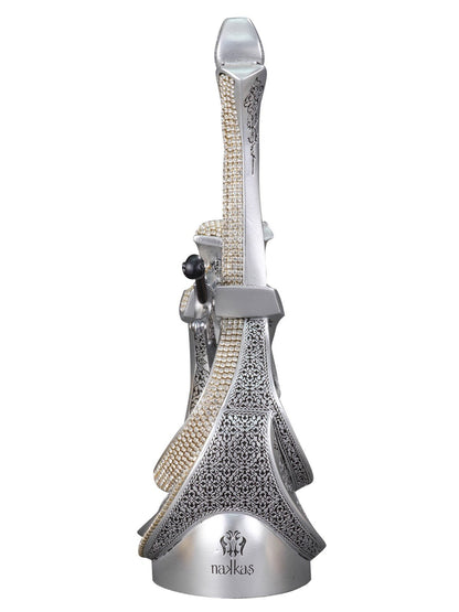 Islamic Imam Ali Sword Zulfiqar with Crystals Home Decoration, Islamic Table Decor Statue Gift - ihvan