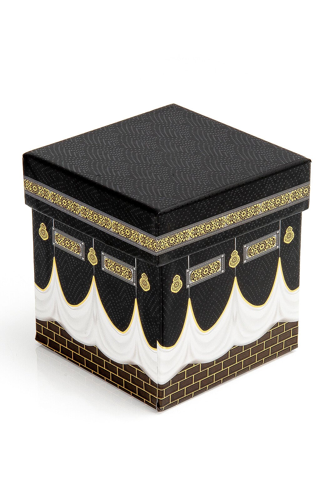 Quran & Muslim Prayer Rug Gift Set | Sajadah (Janamaz) | Tasbih | Kaaba Box - Ihvan
