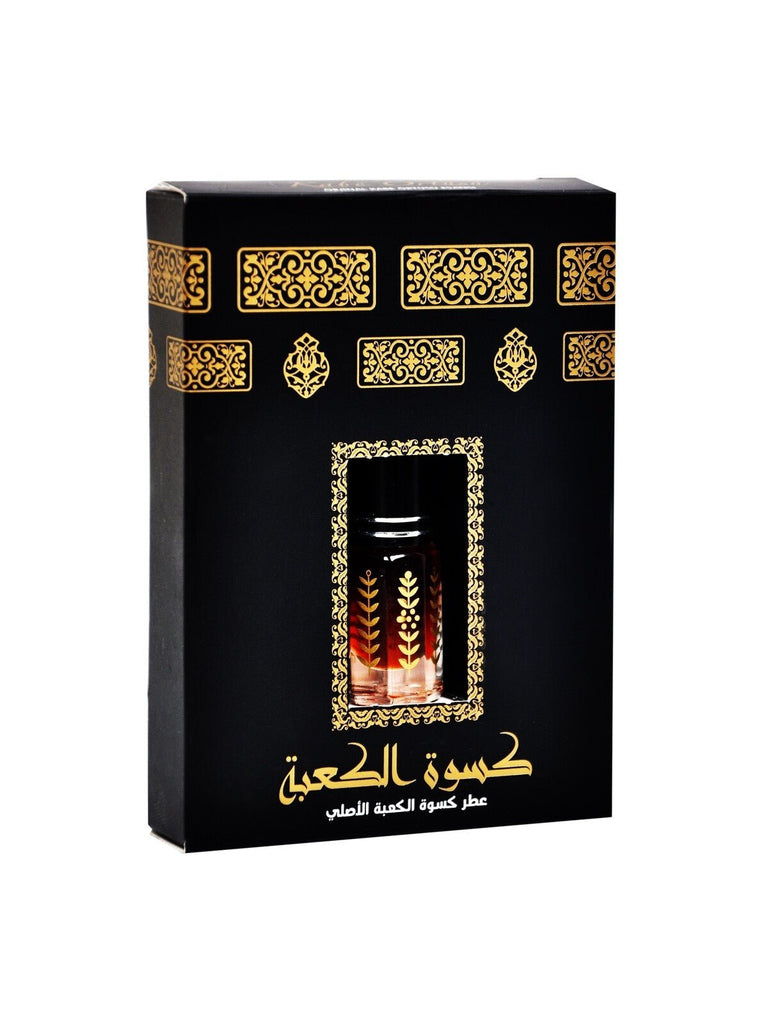 Kaaba Cover Essence | Islamic Fragrance Roll-On | Alcohol-Free Attar for Prayer & Daily Use (3 ml) - Ihvan