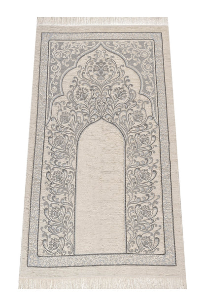 Luxury Taffeta Muslim Prayer Rug (Sajadah | Janamaz | Salah Mat) - Ihvan