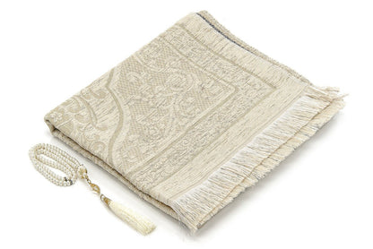 Luxury Taffeta Muslim Prayer Rug (Sajadah | Janamaz | Salah Mat) - Ihvan