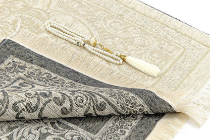 Luxury Taffeta Muslim Prayer Rug (Sajadah | Janamaz | Salah Mat) - Ihvan