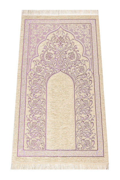 Luxury Taffeta Muslim Prayer Rug (Sajadah | Janamaz | Salah Mat) - Ihvan