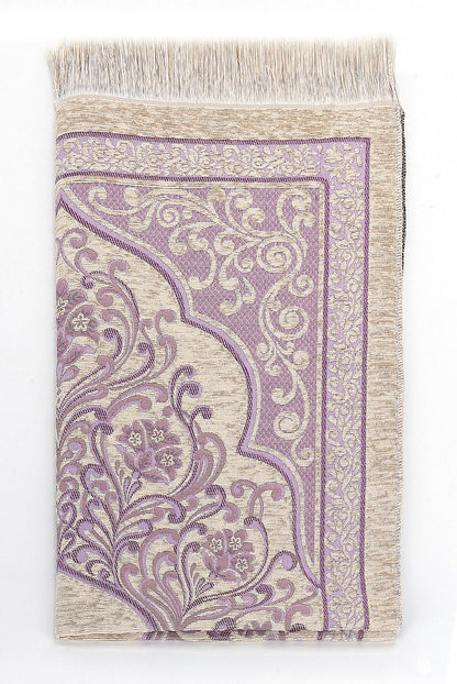 Luxury Taffeta Muslim Prayer Rug (Sajadah | Janamaz | Salah Mat) - Ihvan