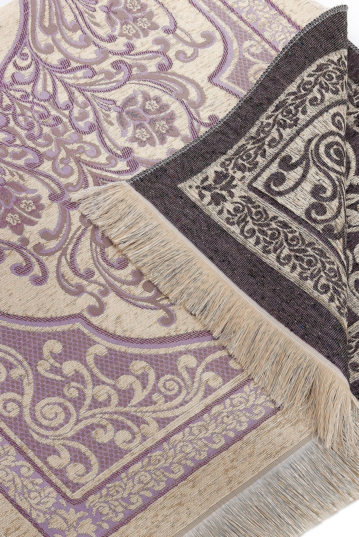 Luxury Taffeta Muslim Prayer Rug (Sajadah | Janamaz | Salah Mat) - Ihvan
