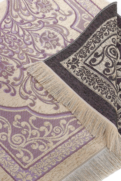 Luxury Taffeta Muslim Prayer Rug (Sajadah | Janamaz | Salah Mat) - Ihvan