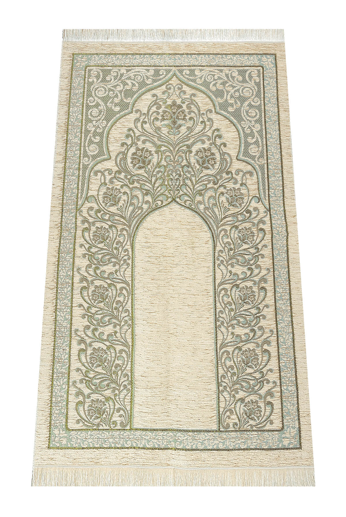 Luxury Taffeta Muslim Prayer Rug (Sajadah | Janamaz | Salah Mat) - Ihvan
