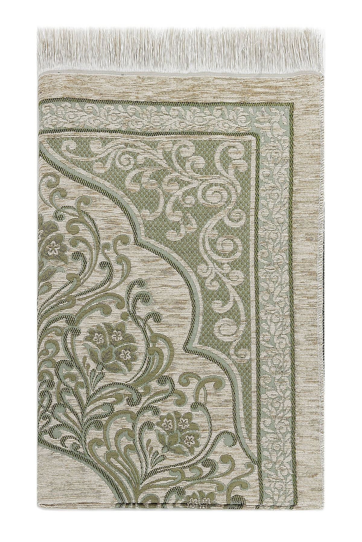 Luxury Taffeta Muslim Prayer Rug (Sajadah | Janamaz | Salah Mat) - Ihvan