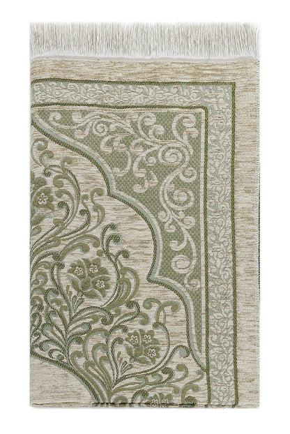 Luxury Taffeta Muslim Prayer Rug (Sajadah | Janamaz | Salah Mat) - Ihvan
