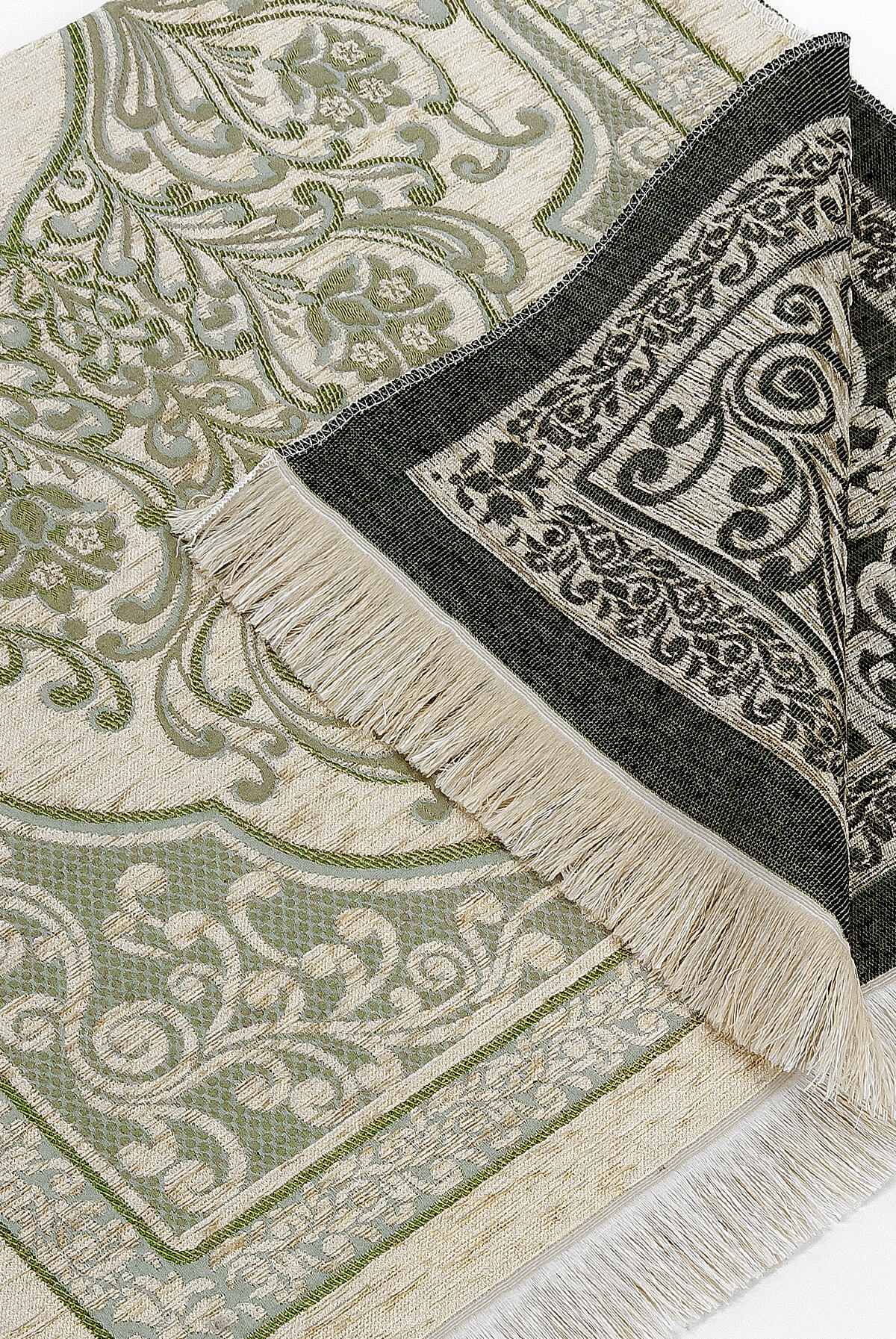 Luxury Taffeta Muslim Prayer Rug (Sajadah | Janamaz | Salah Mat) - Ihvan