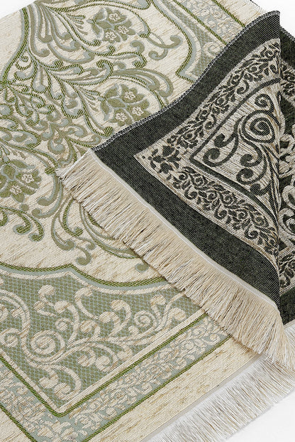 Luxury Taffeta Muslim Prayer Rug (Sajadah | Janamaz | Salah Mat) - Ihvan