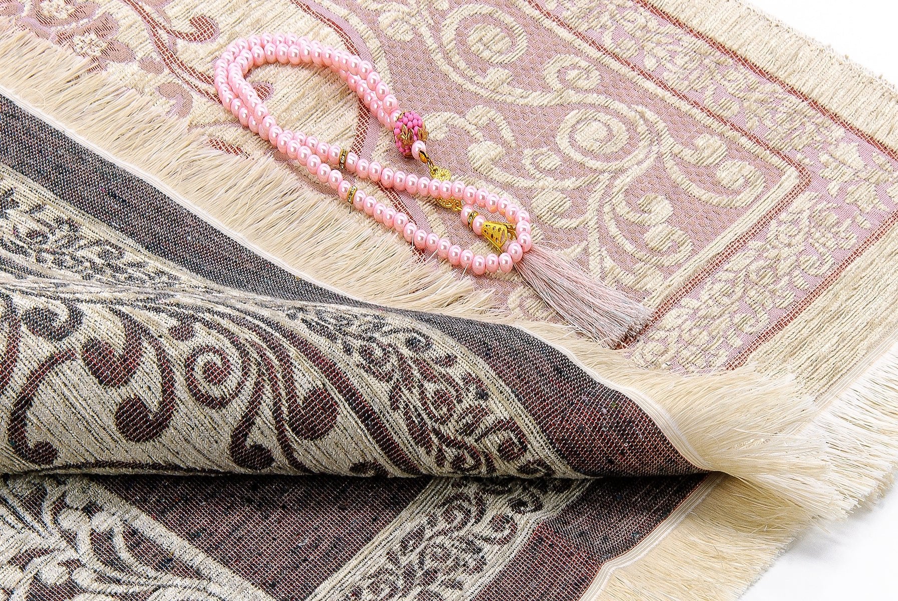Luxury Taffeta Muslim Prayer Rug (Sajadah | Janamaz | Salah Mat) - Ihvan