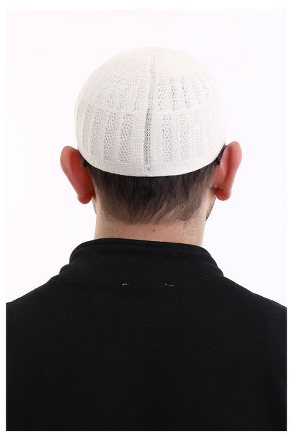 Muslim Winter Bamboo Skullcap for Men, Islamic Gifts, Standart Size - ihvan