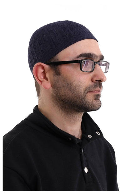 Muslim Winter Bamboo Skullcap for Men, Islamic Gifts, Standart Size - ihvan