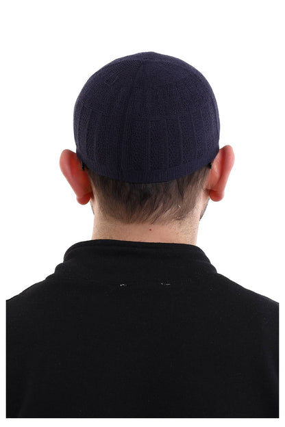 Muslim Winter Bamboo Skullcap for Men, Islamic Gifts, Standart Size - ihvan