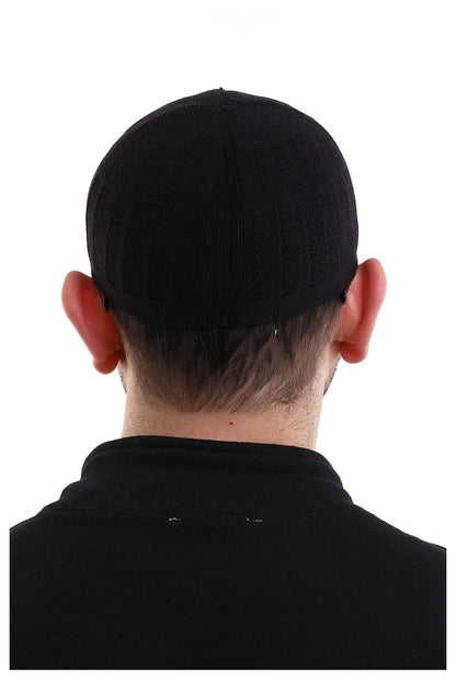 Muslim Winter Bamboo Skullcap for Men, Islamic Gifts, Standart Size - ihvan