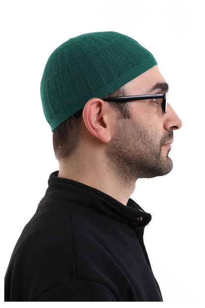 Muslim Winter Bamboo Skullcap for Men, Islamic Gifts, Standart Size - ihvan