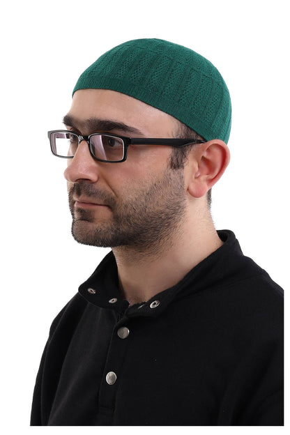 Muslim Winter Bamboo Skullcap for Men, Islamic Gifts, Standart Size - ihvan