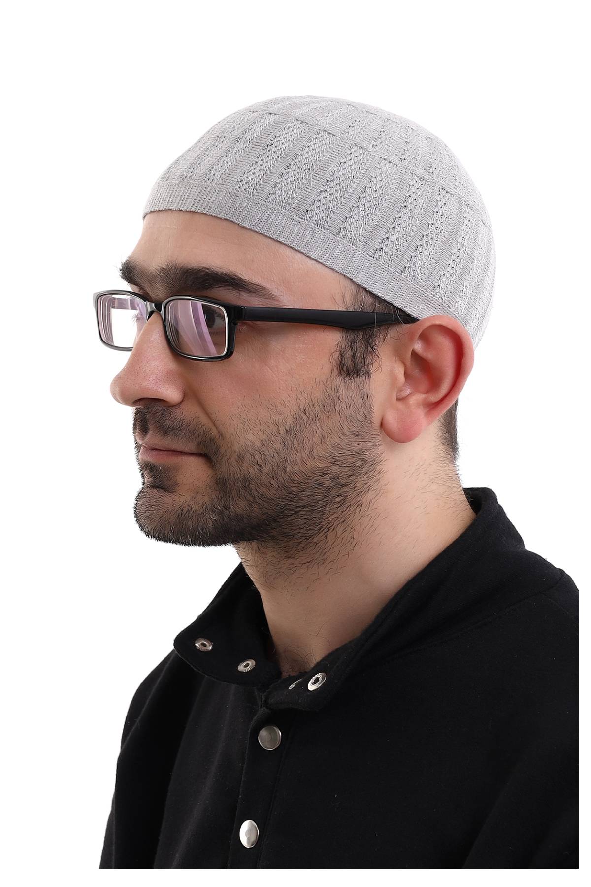 Muslim Winter Bamboo Skullcap for Men, Islamic Gifts, Standart Size - ihvan