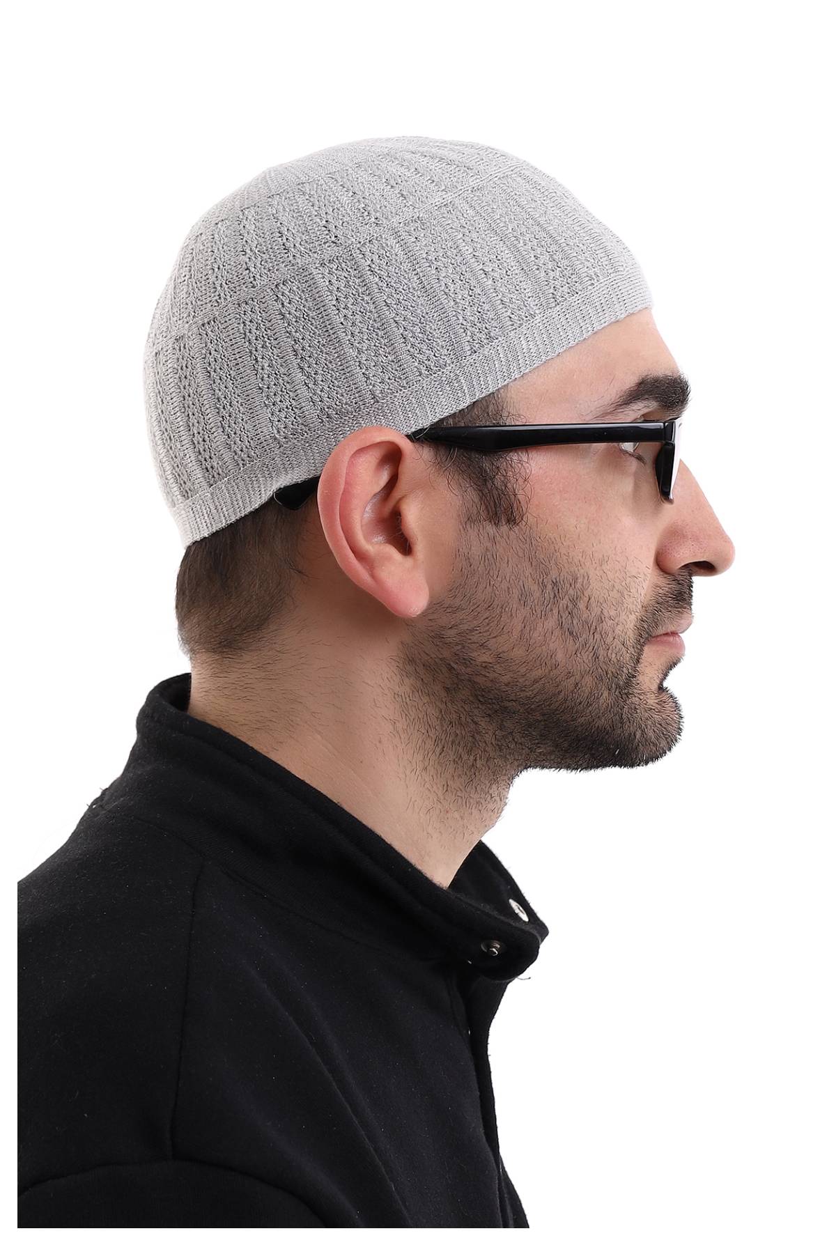 Muslim Winter Bamboo Skullcap for Men, Islamic Gifts, Standart Size - ihvan