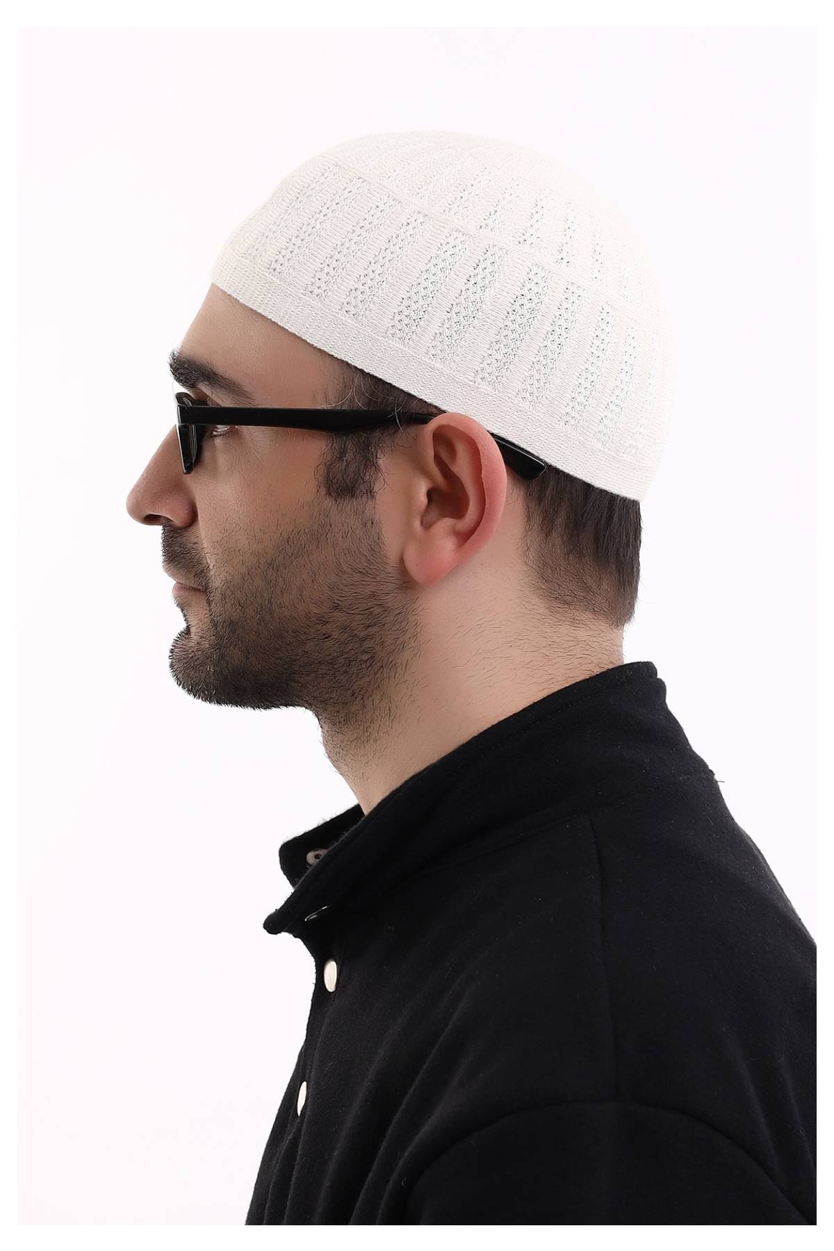 Muslim Winter Bamboo Skullcap for Men, Islamic Gifts, Standart Size - ihvan