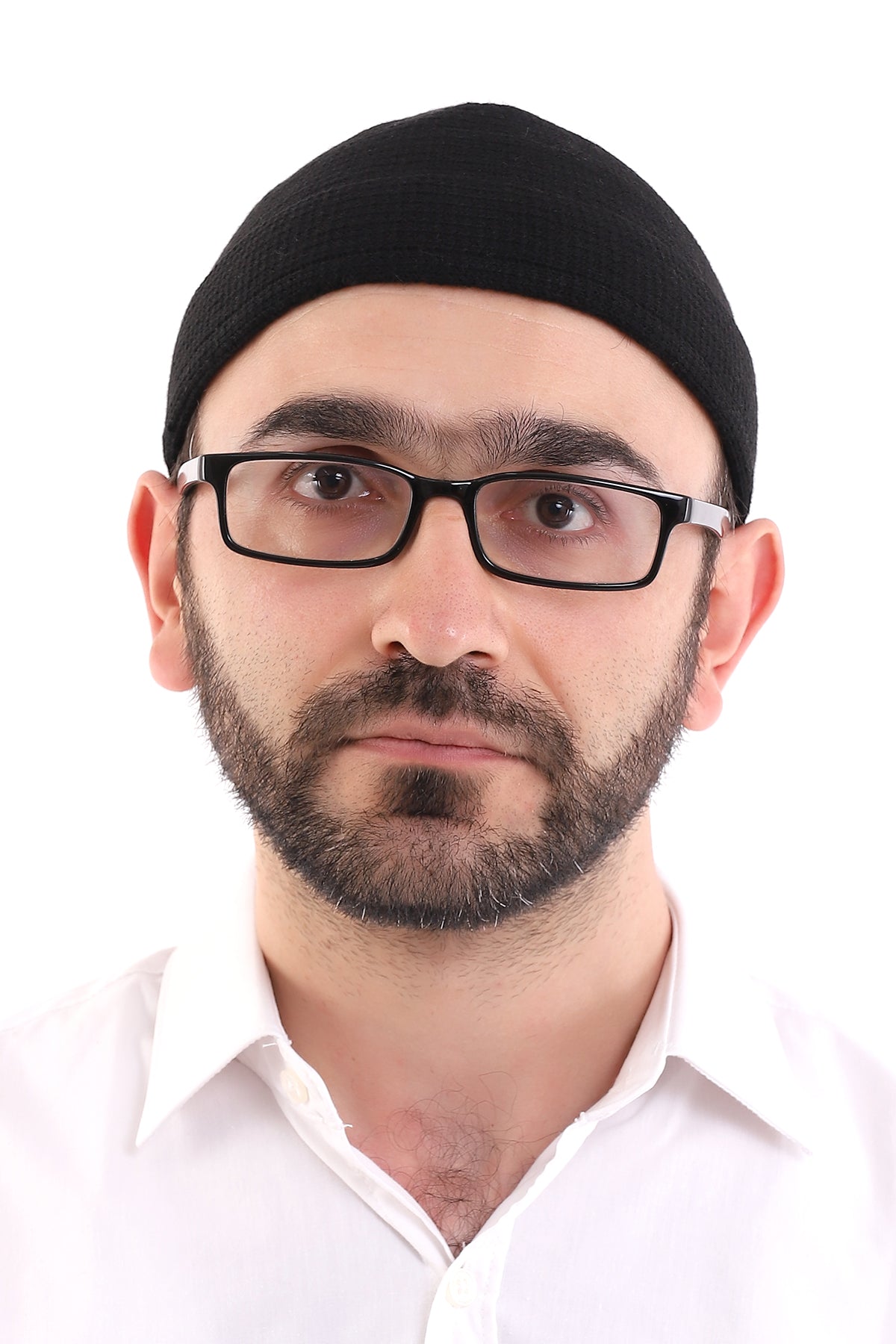 Muslim Winter Velvet Roll - up Edge Skullcap for Men, Islamic Gifts, Standart Size - ihvan