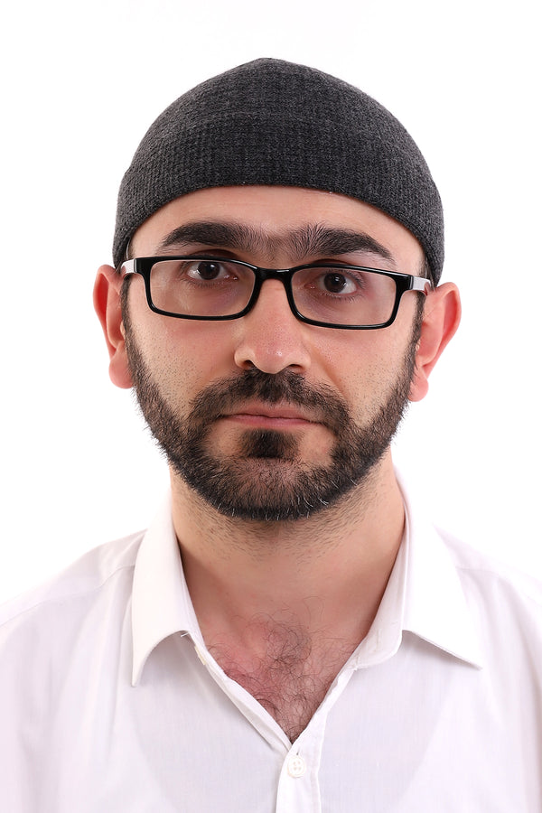 Muslim Winter Velvet Roll - up Edge Skullcap for Men, Islamic Gifts, Standart Size - ihvan
