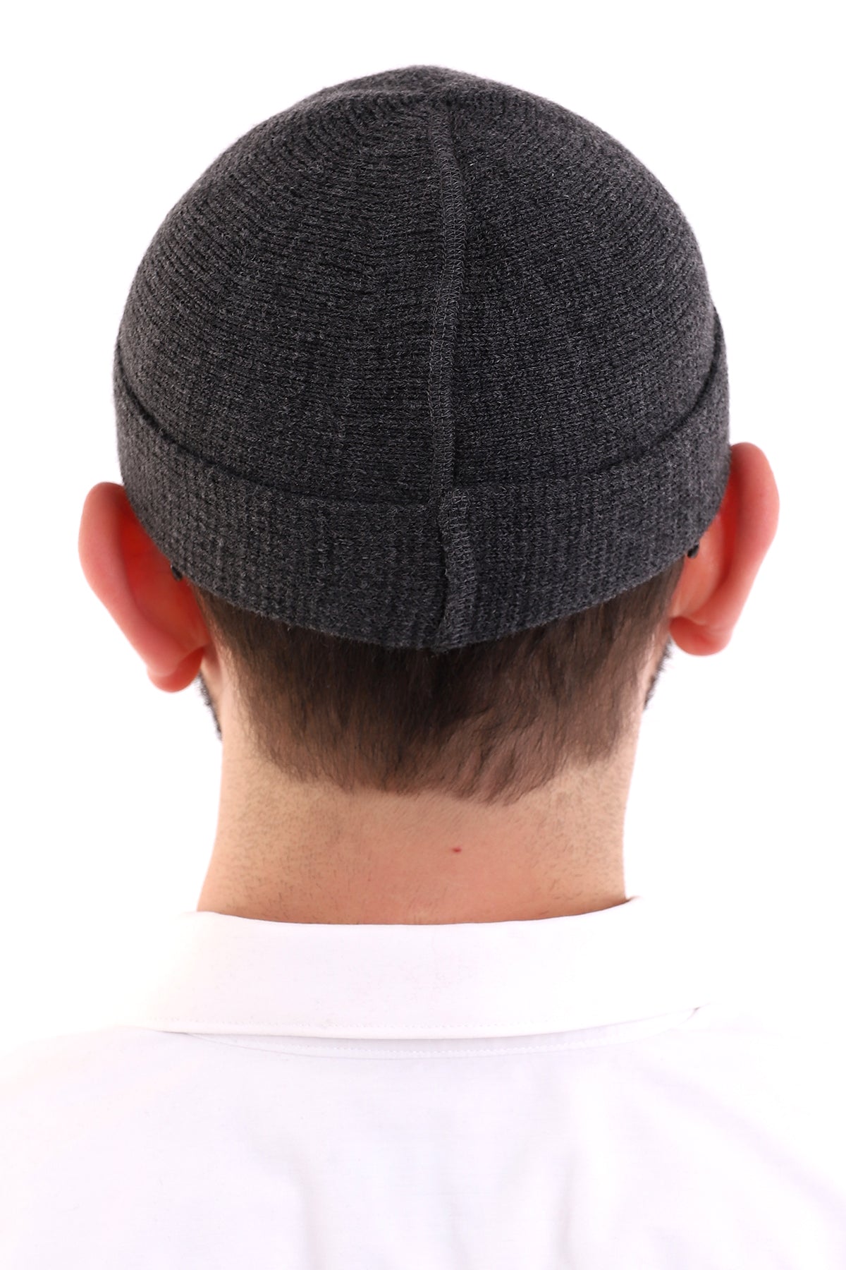 Muslim Winter Velvet Roll - up Edge Skullcap for Men, Islamic Gifts, Standart Size - ihvan