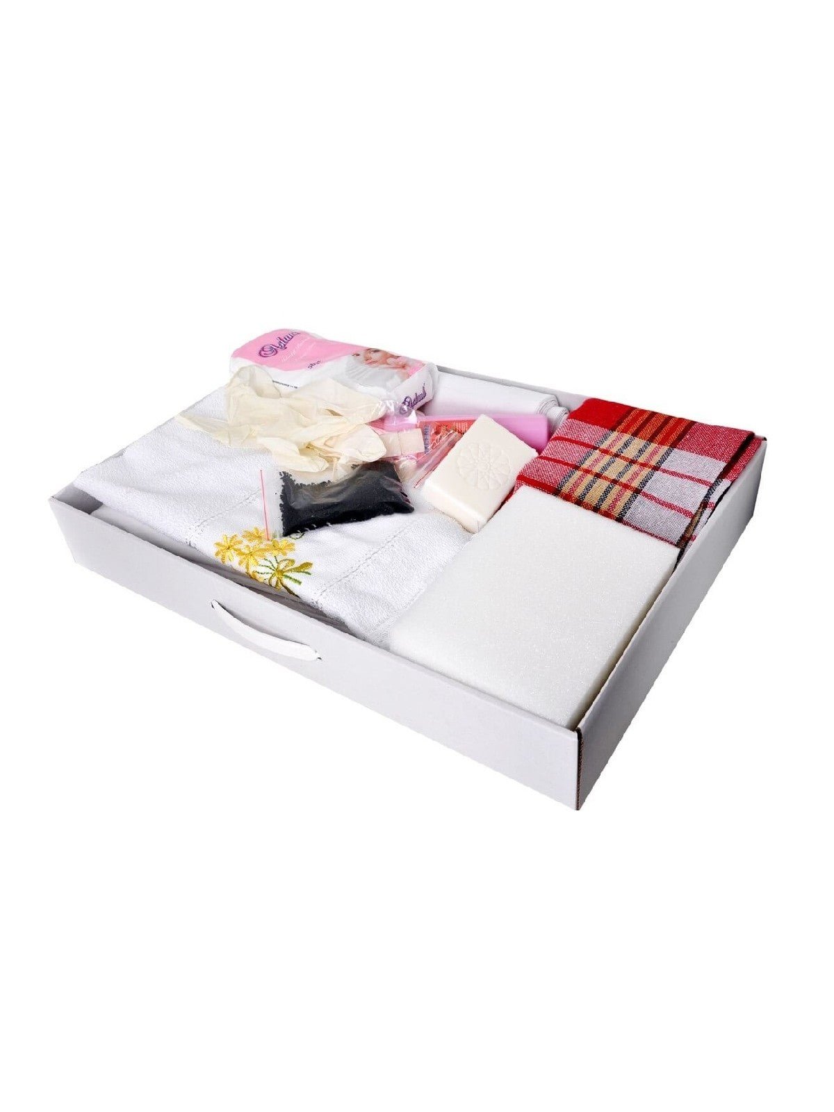 Luxury Kafan Shroud Set for Men| Complete Islamic Funeral Kit - 9 Meters - Ihvan