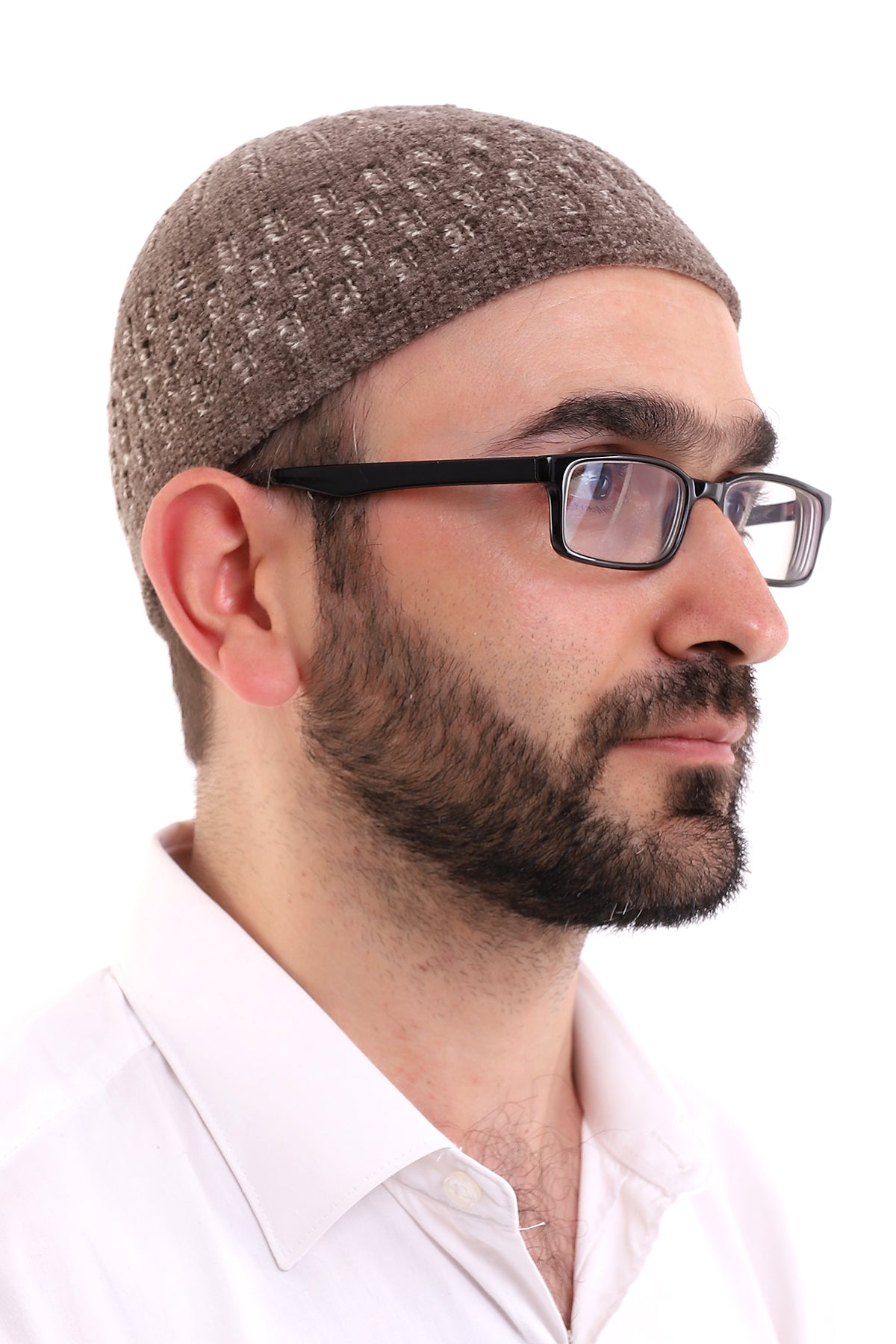 Muslim Winter Velvet Skullcap for Men, Islamic Gifts, Standart Size - ihvan