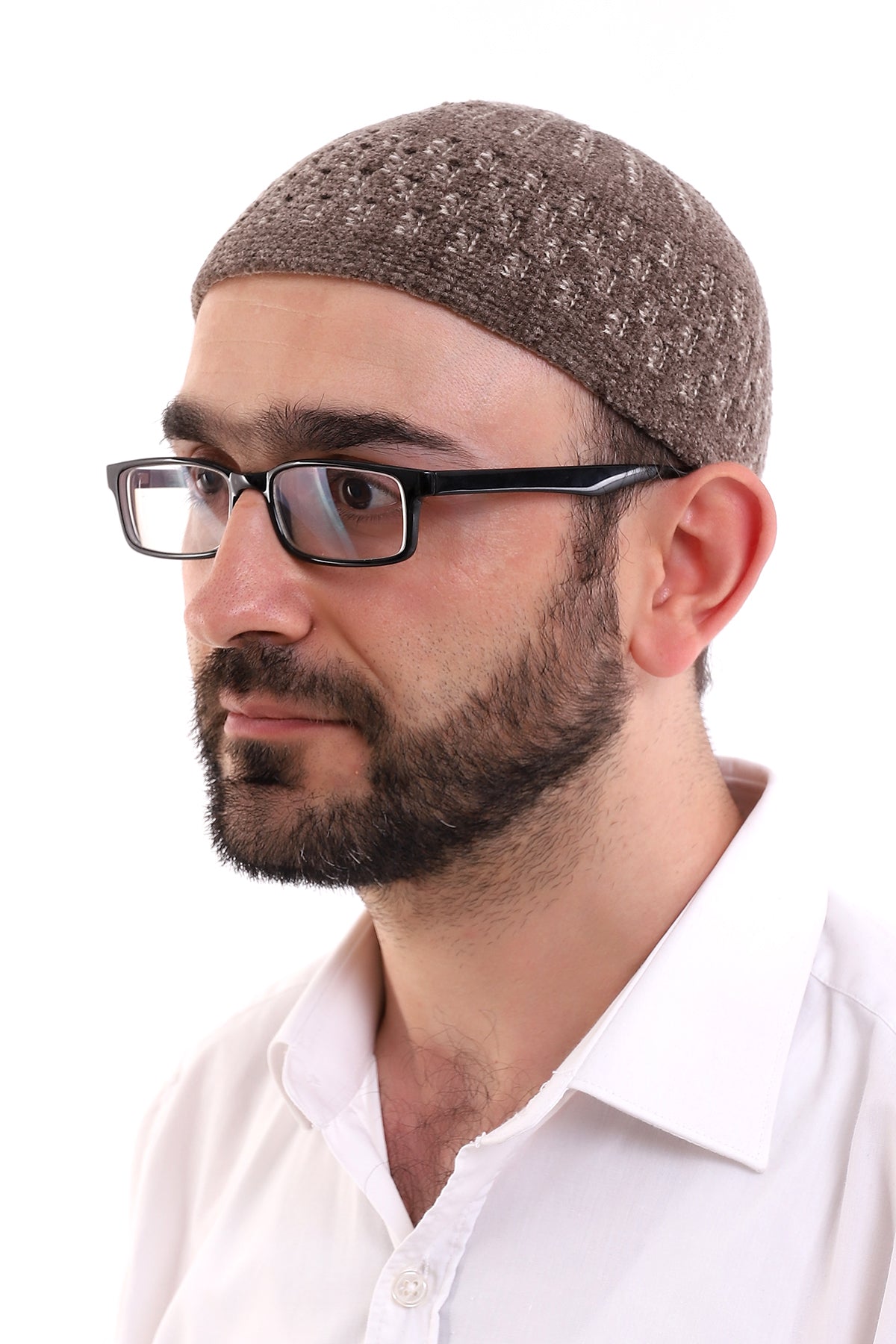 Muslim Winter Velvet Skullcap for Men, Islamic Gifts, Standart Size - ihvan