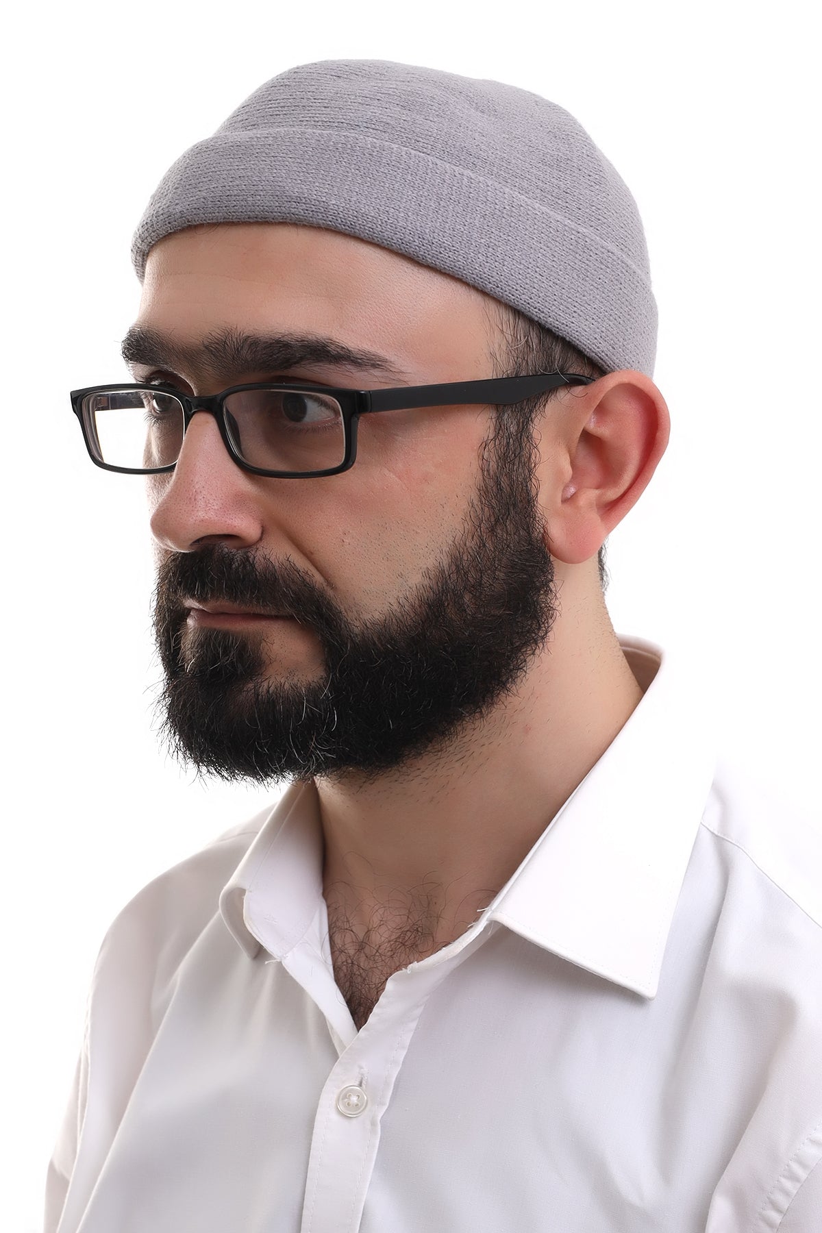 Muslim Men’s Knit Kufi Hat | Prayer Cap | Soft & Breathable Islamic Skullcap - Ihvan