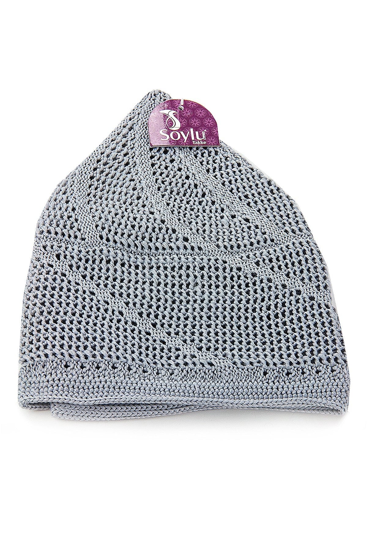 Muslim Knitting Skullcap for Men, Islamic Hat, Standart Size - ihvan