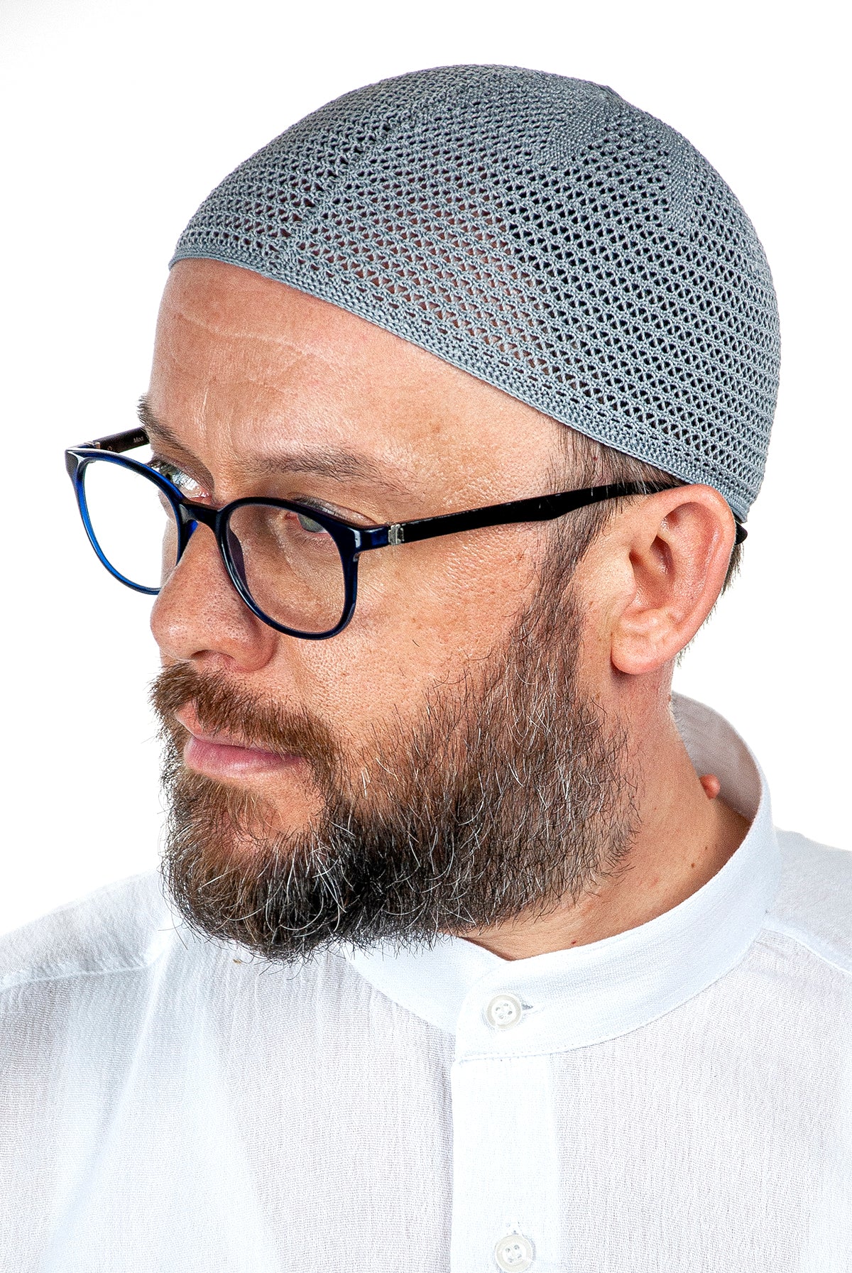 Muslim Premium Knitting Skullcap for Men, Islamic Hat, Standart Size - ihvan