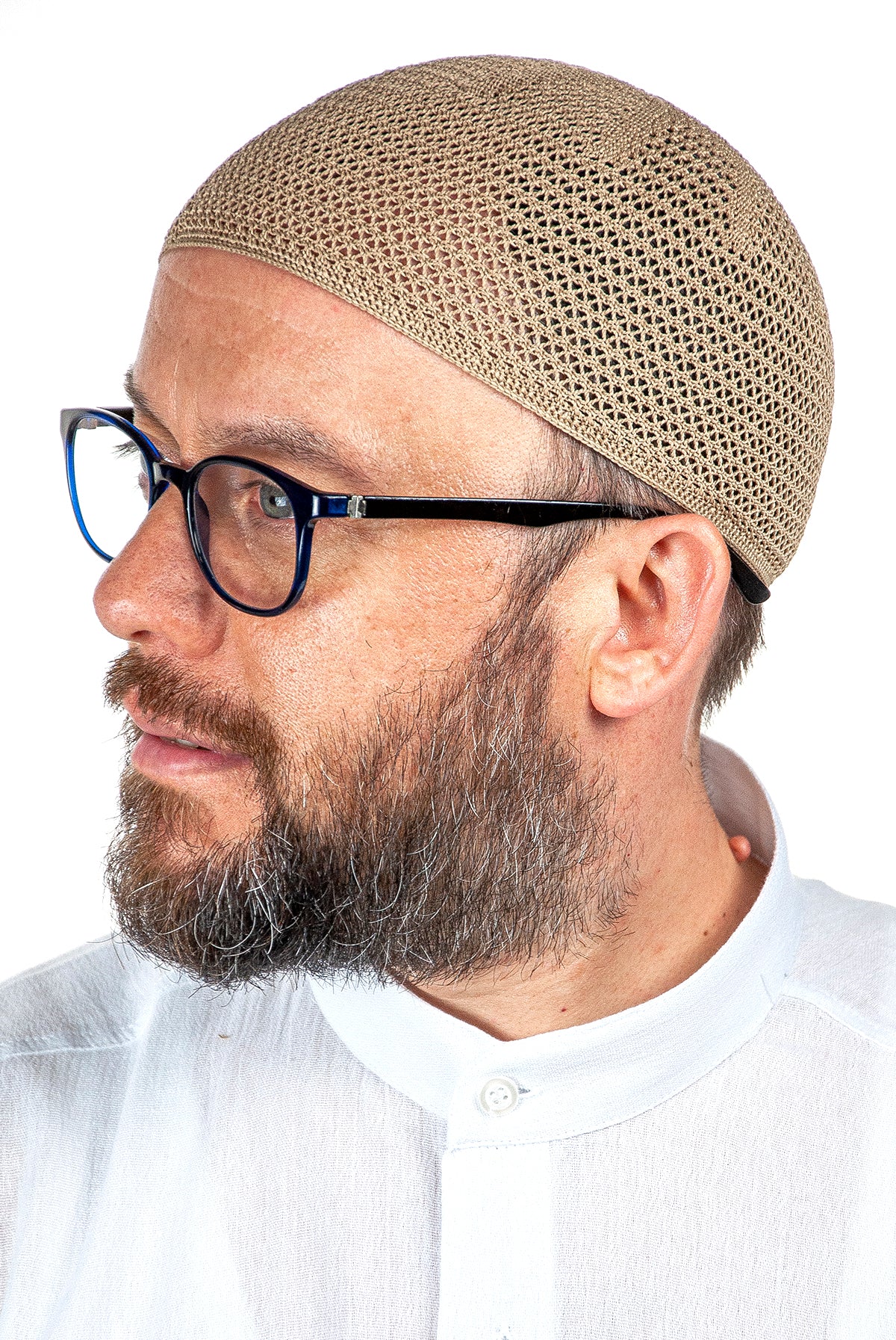 Muslim Premium Knitting Skullcap for Men, Islamic Hat, Standart Size - ihvan