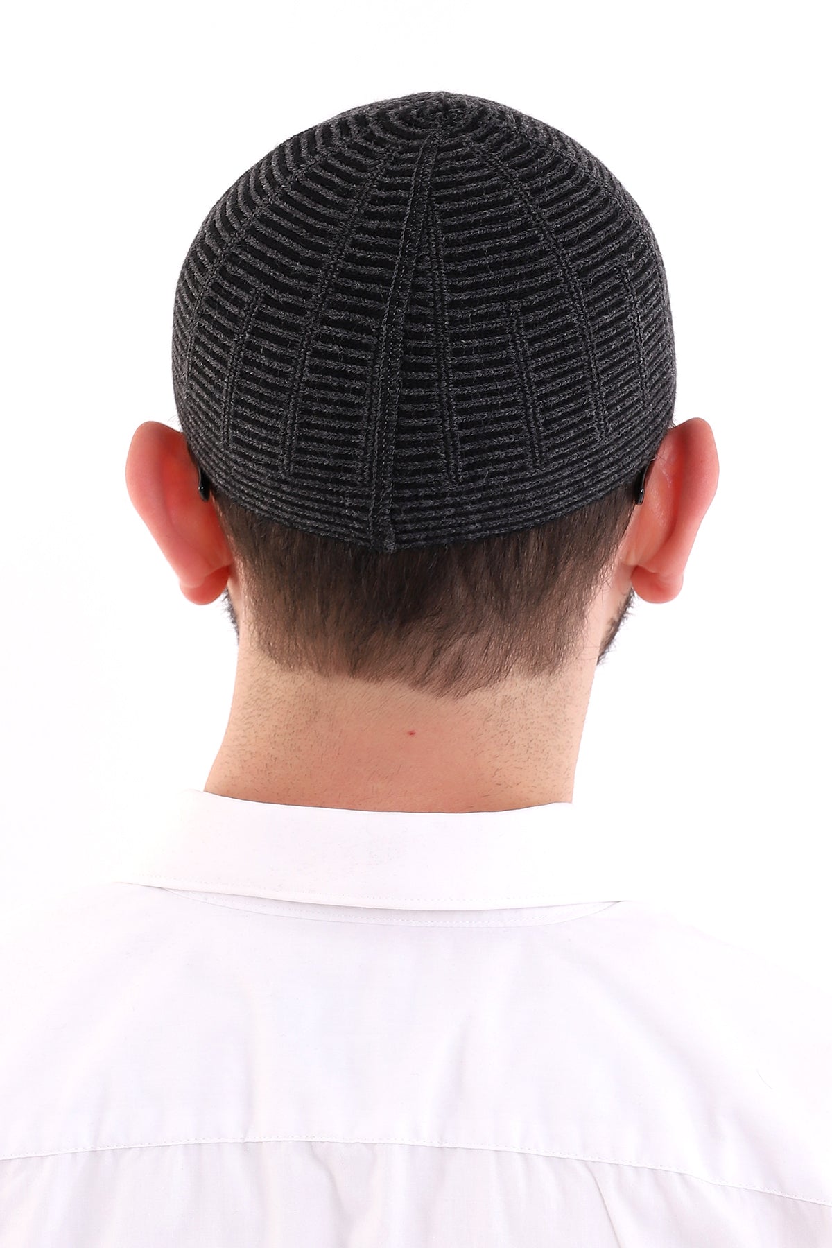Muslim Winter Wool Knitting Skullcap for Men, Islamic Caps - ihvan