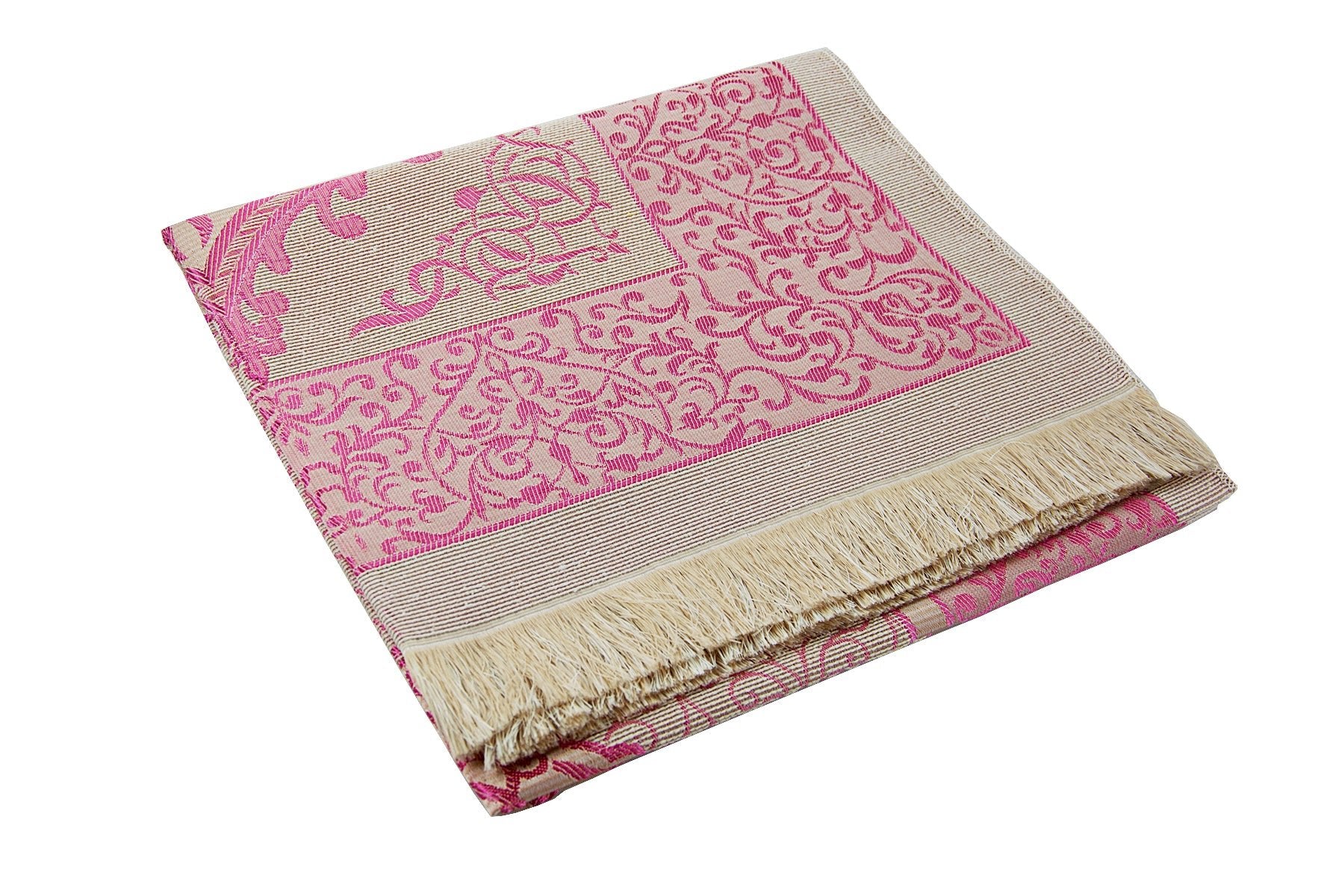 Modern Silky Prayer Rug Gift Set (Sajadah | Tasbih | Decorative Gift Box) - Ihvan