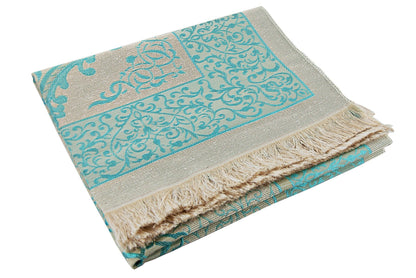 Modern Silky Prayer Rug Gift Set (Sajadah | Tasbih | Decorative Gift Box) - Ihvan