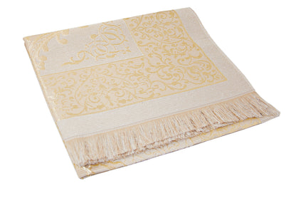 Modern Silky Prayer Rug Gift Set (Sajadah | Tasbih | Decorative Gift Box) - Ihvan