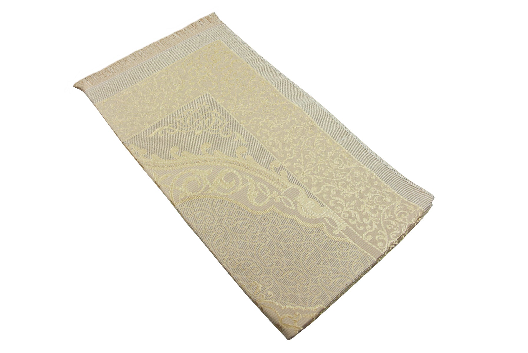 Modern Silky Prayer Rug Gift Set (Sajadah | Tasbih | Decorative Gift Box) - Ihvan