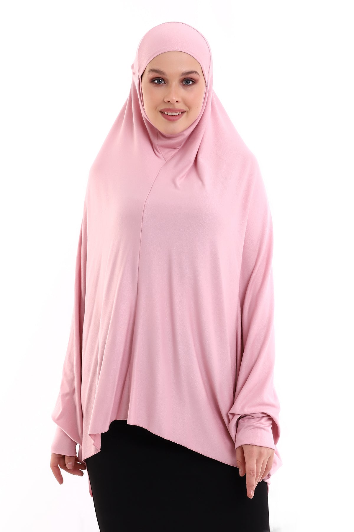 Instant Khimar Hijab with Sleeves | Long Islamic Khimar Headscarf - Ihvan
