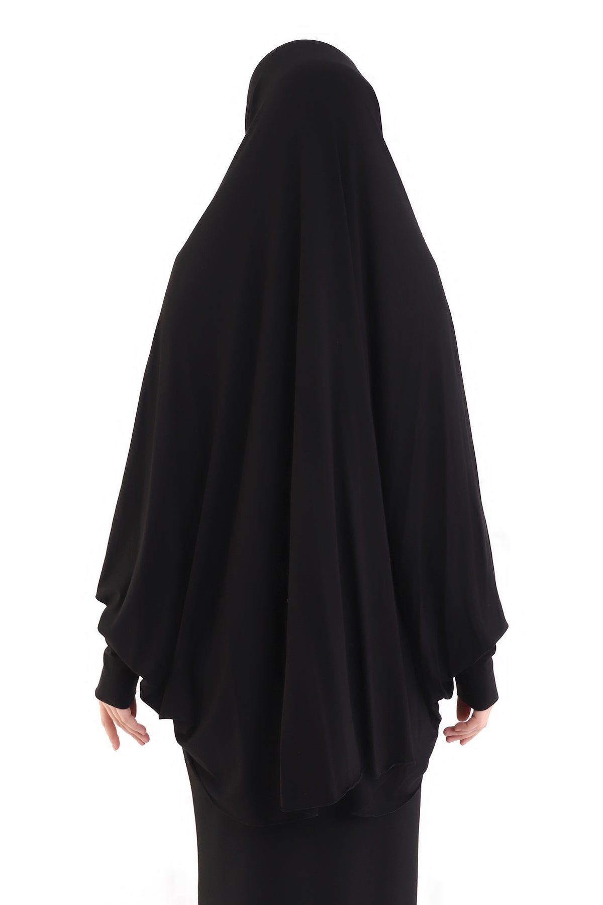 Instant Khimar Hijab with Sleeves | Long Islamic Khimar Headscarf - Ihvan